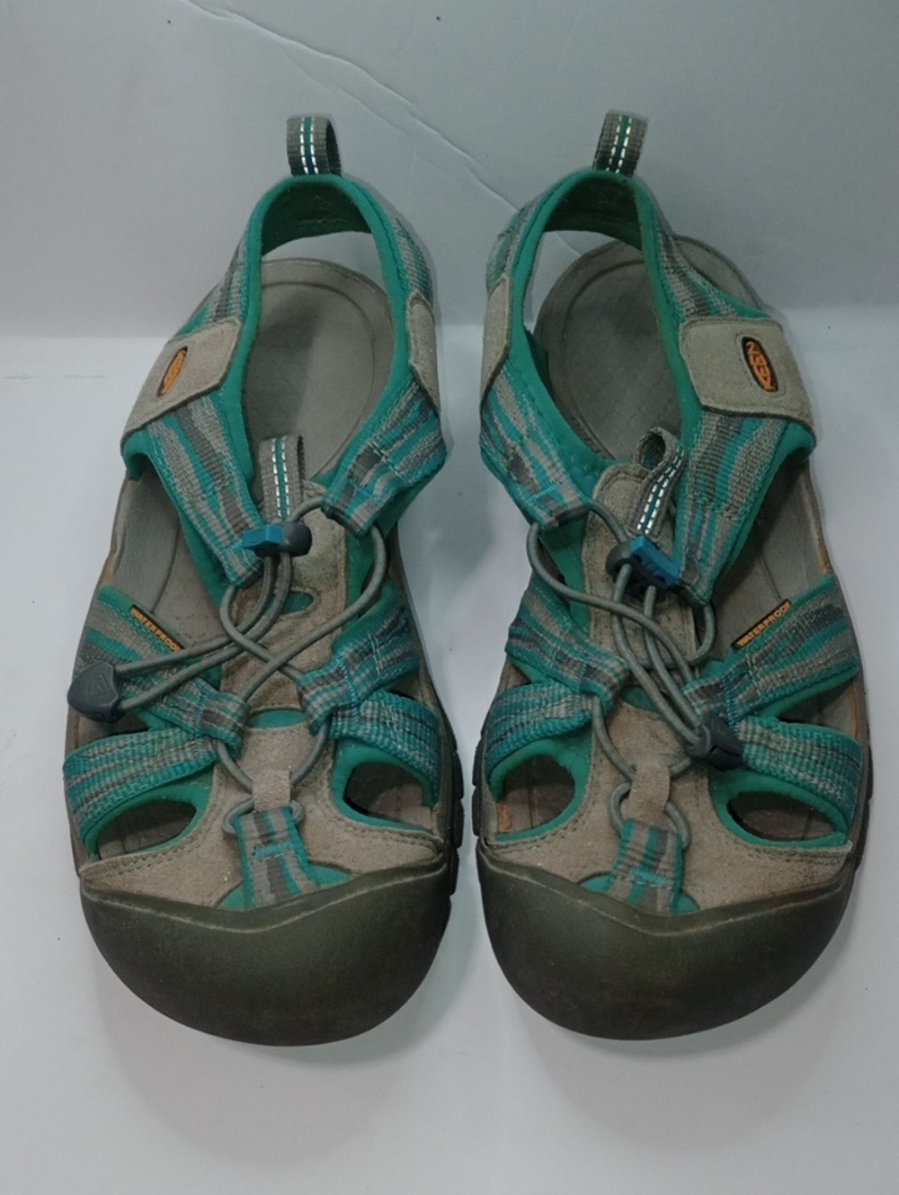 Keen Women's Teal Whisper Waterproof Sandals Hiking Trekking Water Shoes Size 10